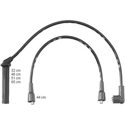 Photo Ignition Cable Kit BERU ZEF1169