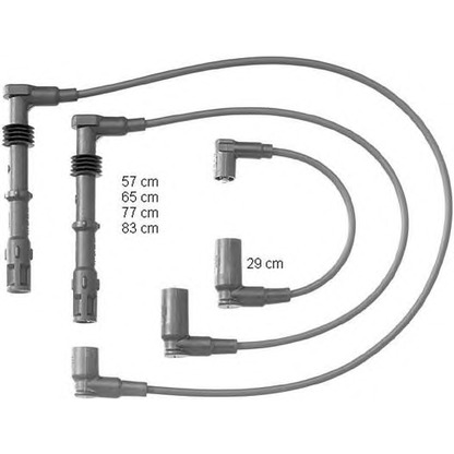 Foto Juego de cables de encendido BERU ZEF1171