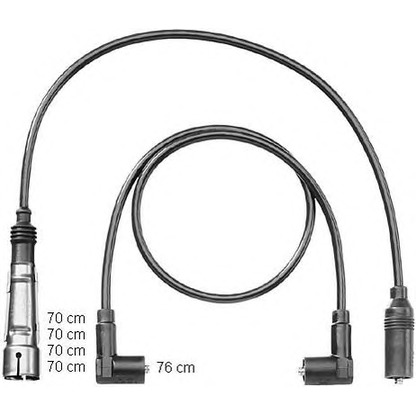 Photo Ignition Cable Kit BERU ZEF1198