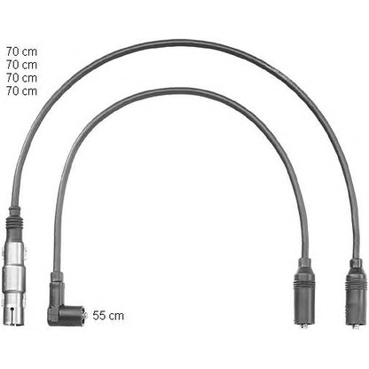 Photo Ignition Cable Kit BERU ZEF1199