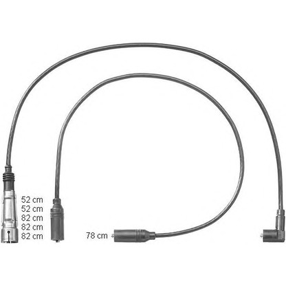 Photo Kit de câbles d'allumage BERU ZEF1220