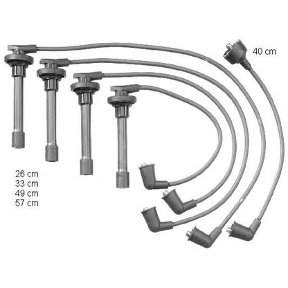 Photo Ignition Cable Kit BERU ZEF1297