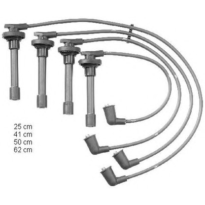 Photo Ignition Cable Kit BERU ZEF1325