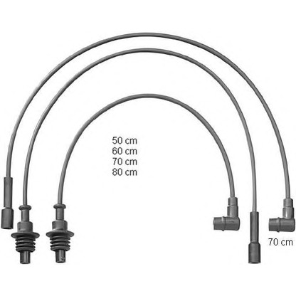 Photo Ignition Cable Kit BERU ZEF1392