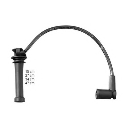 Photo Ignition Cable Kit BERU ZEF1540