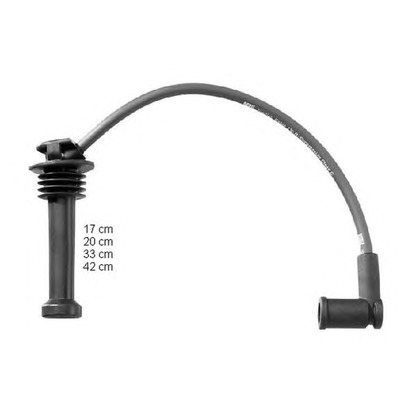 Photo Ignition Cable Kit BERU ZEF1549