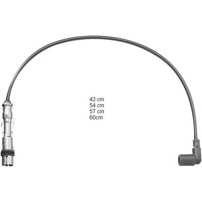 Photo Ignition Cable Kit BERU ZEF1629