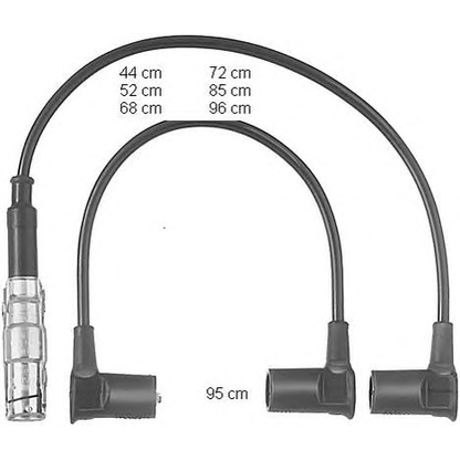 Photo Ignition Cable Kit BERU ZEF558