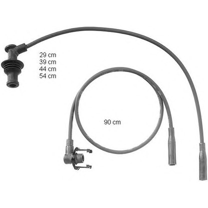 Фото Комплект проводов зажигания BERU ZEF731