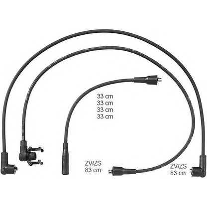 Photo Ignition Cable Kit BERU ZEF734