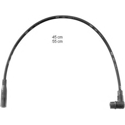 Photo Ignition Cable Kit BERU ZEF741