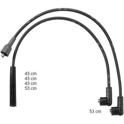 Photo Ignition Cable Kit BERU ZEF778