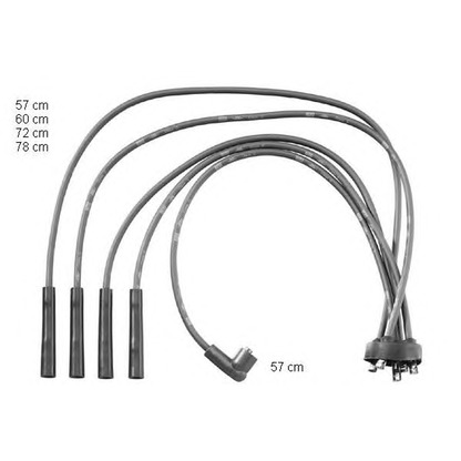 Photo Kit de câbles d'allumage BERU ZEF803