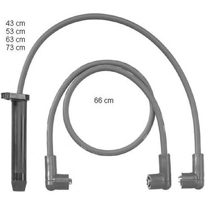 Photo Ignition Cable BERU ZEF809