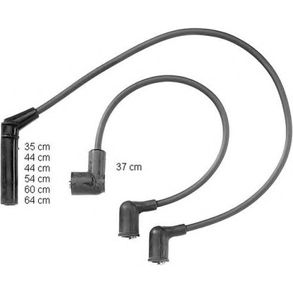 Photo Kit de câbles d'allumage BERU ZEF853