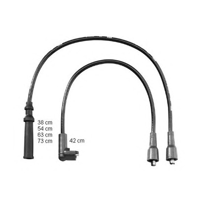 Photo Ignition Cable Kit BERU ZEF865