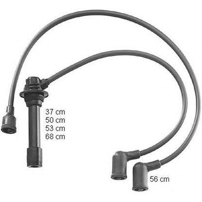 Photo Ignition Cable Kit BERU ZEF866