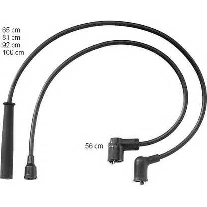 Photo Ignition Cable Kit BERU ZEF868
