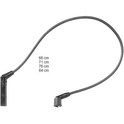 Photo Kit de câbles d'allumage BERU ZEF875