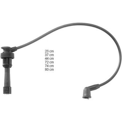 Photo Kit de câbles d'allumage BERU ZEF880