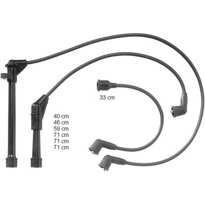 Photo Ignition Cable Kit BERU ZEF893