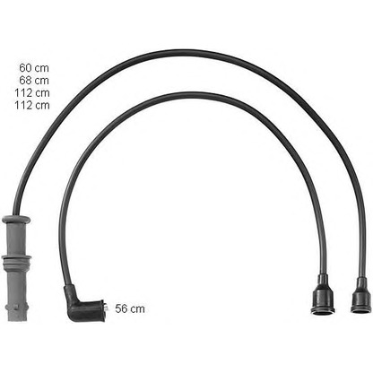 Фото Комплект проводов зажигания BERU ZEF903