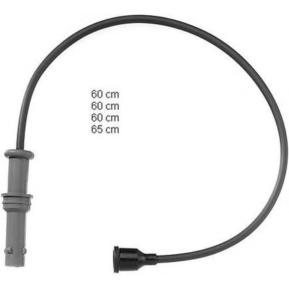 Photo Ignition Cable Kit BERU ZEF904