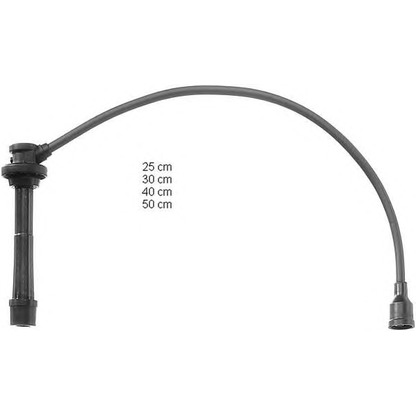 Photo Ignition Cable Kit BERU ZEF910