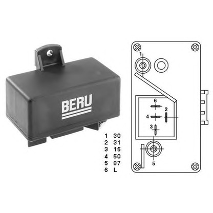 Photo Control Unit, glow plug system BERU GR065