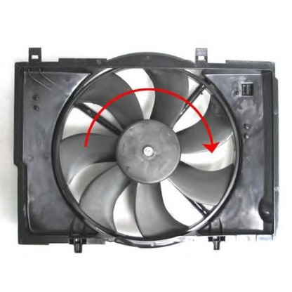 Photo Fan, radiator BERU LE722