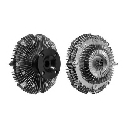 Photo Clutch, radiator fan BERU LK081