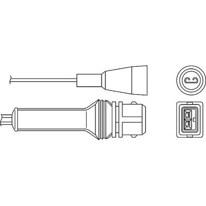 Foto Sonda Lambda BERU OZH027