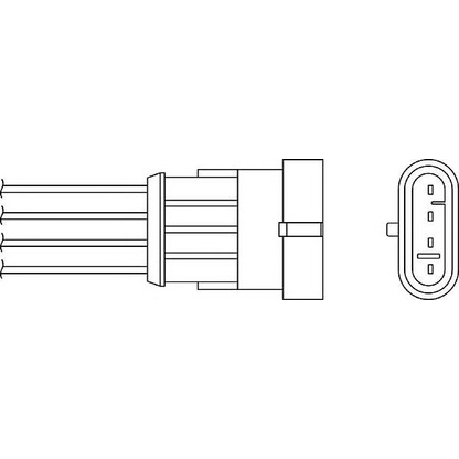 Photo Lambda Sensor BERU OZH056