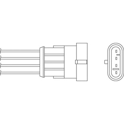 Foto Sonda Lambda BERU OZH118