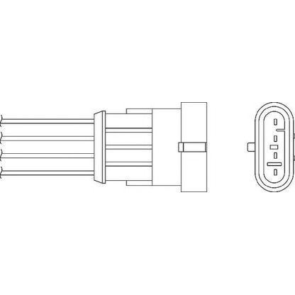 Photo Lambda Sensor BERU OZH136