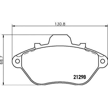 Photo Kit de plaquettes de frein, frein à disque PAGID T9016