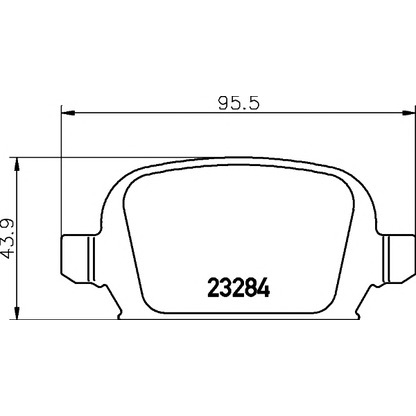 Foto Kit pastiglie freno, Freno a disco PAGID T5143