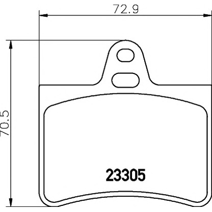 Фото Комплект тормозных колодок, дисковый тормоз PAGID T9106