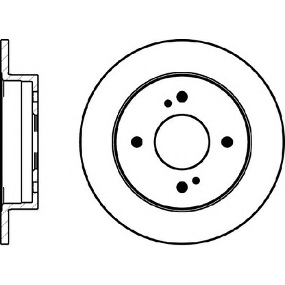 Photo Brake Disc PAGID 52307