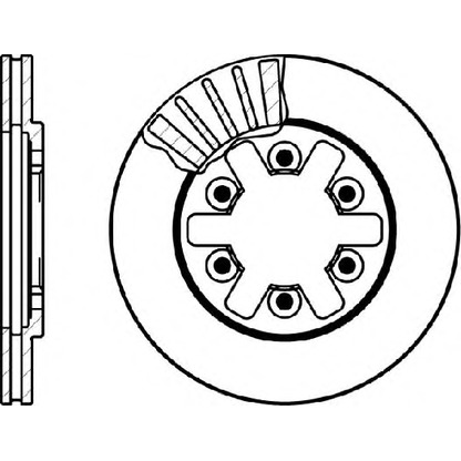 Photo Brake Disc PAGID 52319