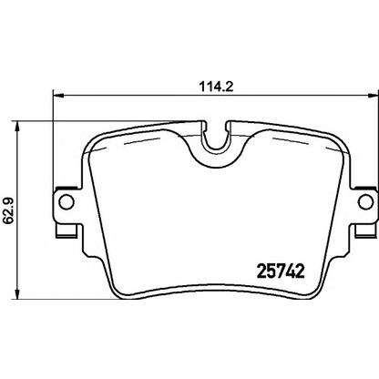 Foto Kit pastiglie freno, Freno a disco PAGID T2286