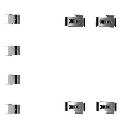 Photo Accessory Kit, disc brake pads PAGID K0284