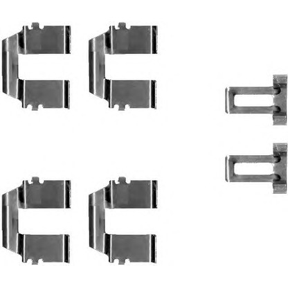 Zdjęcie Zestaw akcesoriów, klocki hamulcowe PAGID K0111