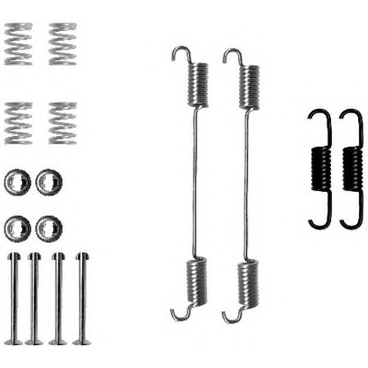 Photo Accessory Kit, brake shoes PAGID X0114