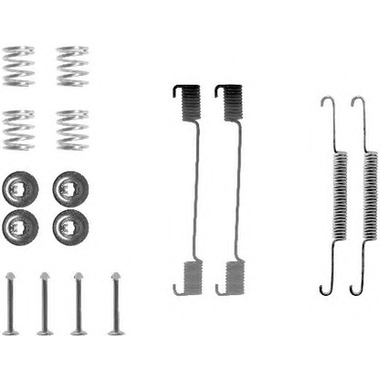 Photo Accessory Kit, brake shoes PAGID X0066