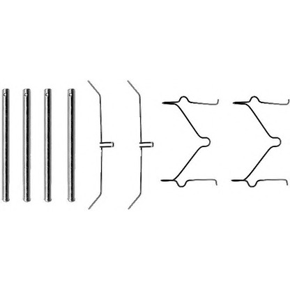 Фото Комплект принадлежностей, тормозной суппорт PAGID K0011
