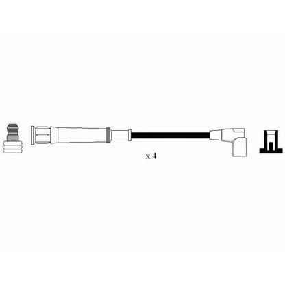 Foto Juego de cables de encendido NGK 0565