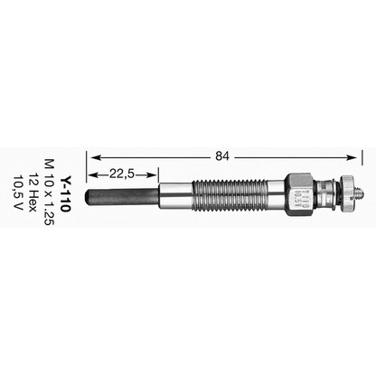 Zdjęcie Żwieca żarowa NGK 6825