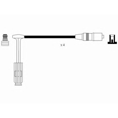 Foto Juego de cables de encendido NGK 0755