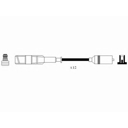 Photo Ignition Cable Kit NGK 0758